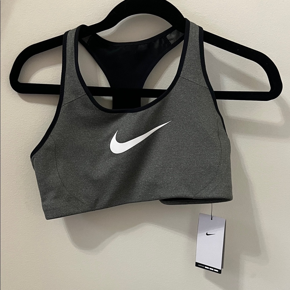 Nike Women's Charcoal Sports Bra